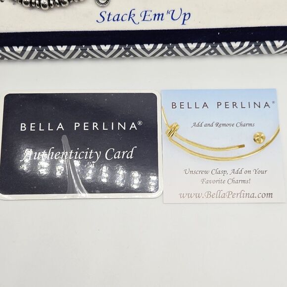 Bella Perlina Stack em Up Make it Personal 3 Beaded Bracelet Set NEW - Picture 5 of 8